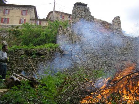 Feu aux Horts 2012