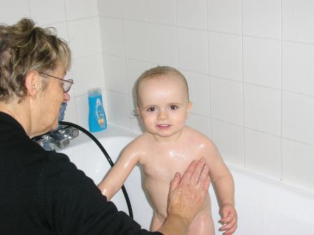 Monique au bain Nov. 2009