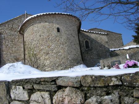 Chapelle romane de Ste-Croix de Caderle