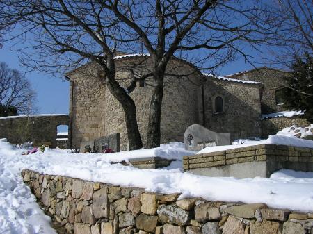 Chapelle romane de Ste-Croix de Caderle